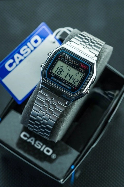 Casio Retro Clásico Digital Metálico