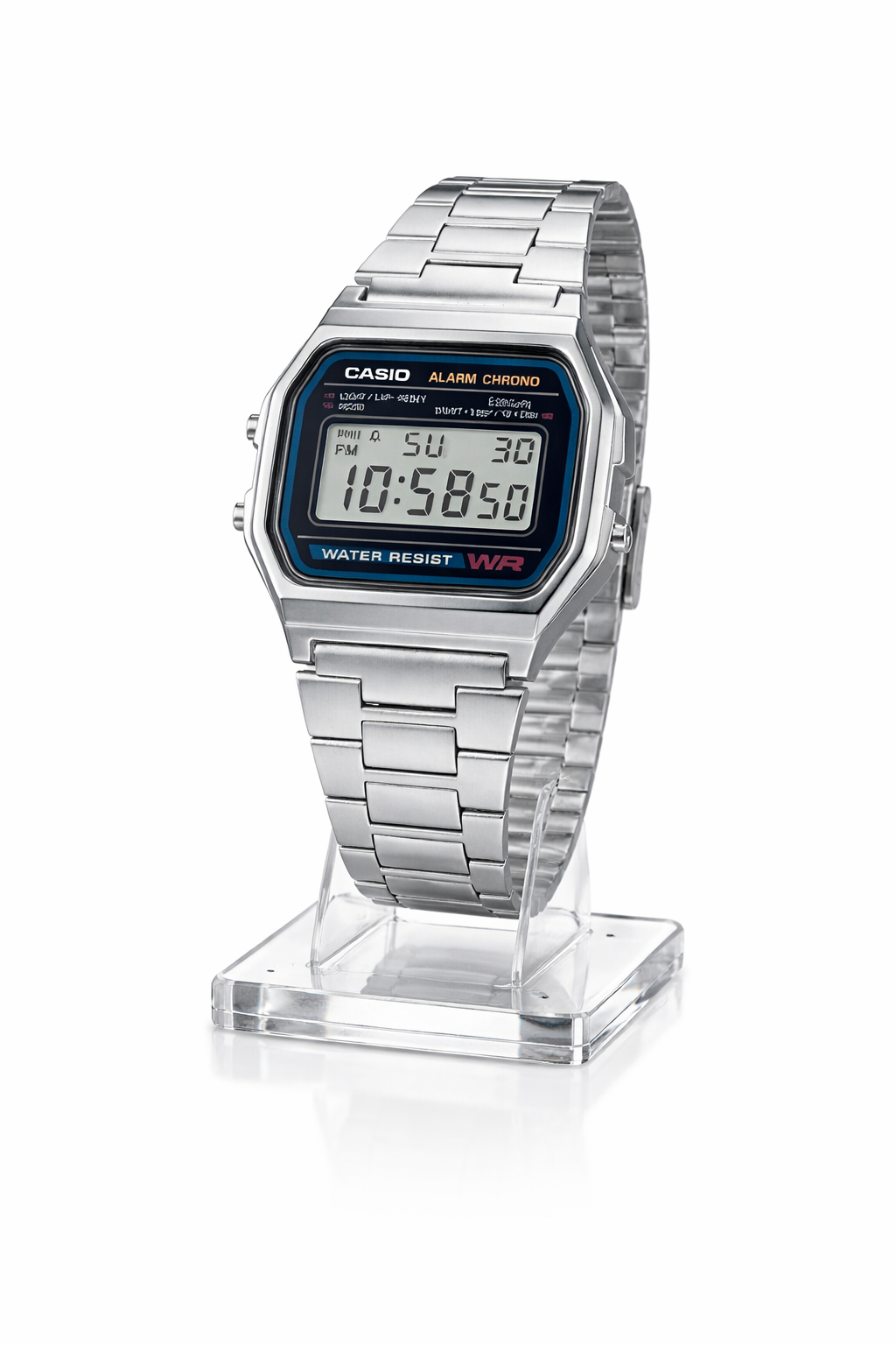 Casio Retro Clásico Digital Metálico