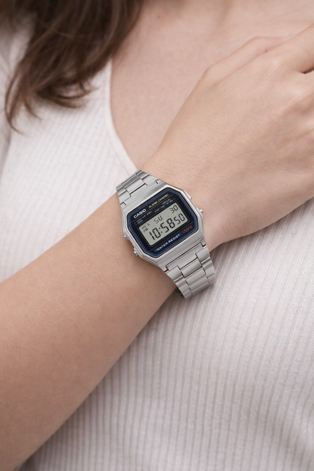 Casio Retro Clásico Digital Metálico