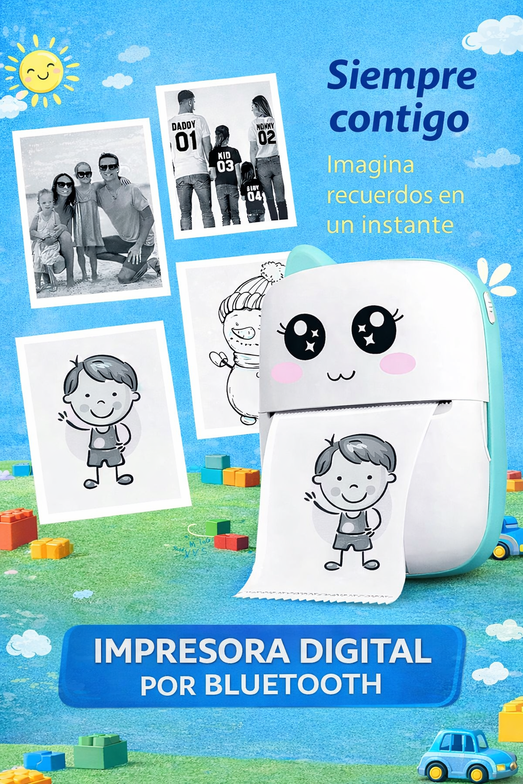 MINI IMPRESORA DIGITAL BLUETOOTH
