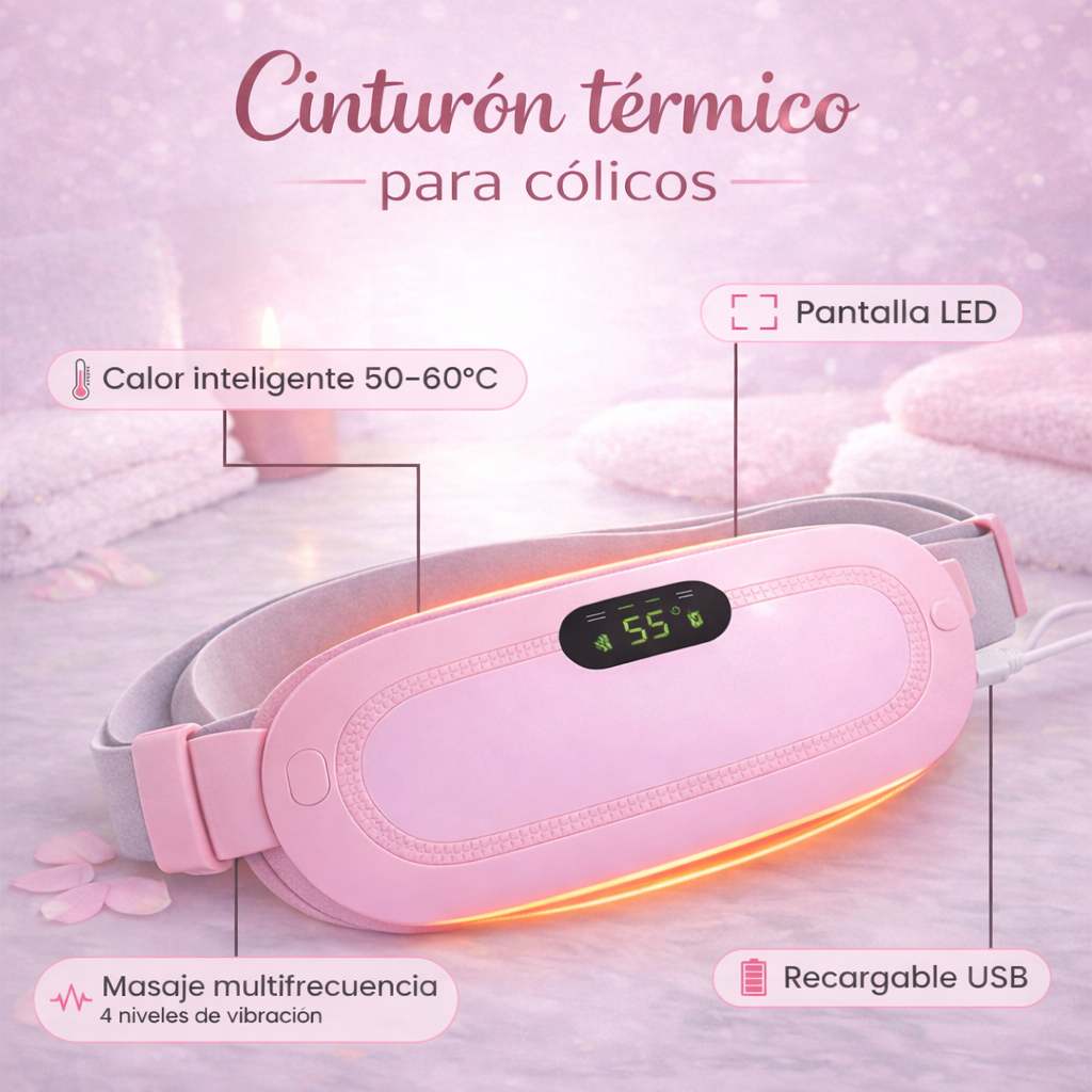 Cinturón Térmico Inteligente para cólicos