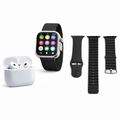 Combo Smartwatch T800 Ultra + Audífonos Inalámbricos PRO Última Generación