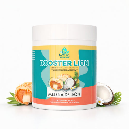 Booster Lion - Melena de León para Claridad Mental y Sistema Inmune