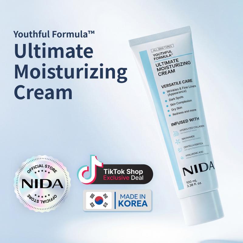 NIDA HidraPiel - Crema Hidratante Rejuvenecedora Coreana