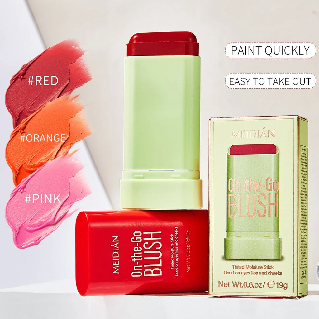 Kit de Maquillaje 3 Barras 3 en 1 – Labios, Mejillas y Ojos