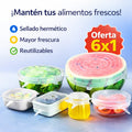 Tapas SellaTodo - Set de 6 tapas reutilizables & ecológicas